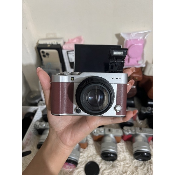 กล้องfuji xa3 เลนส์ละลาย1.6 35mm /อุปกรณ์ครบ/มือ2