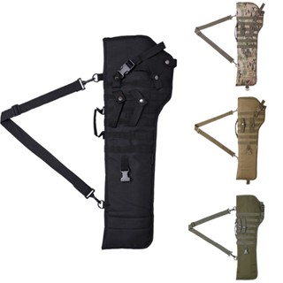 กระเป๋าปืนไรเฟิลยุทธวิธี ปืนสั้น Scabbard 29 นิ้ว Molle ป้องกัน ปืนลูกซอง สะพายไหล่ ซองปืนทหาร