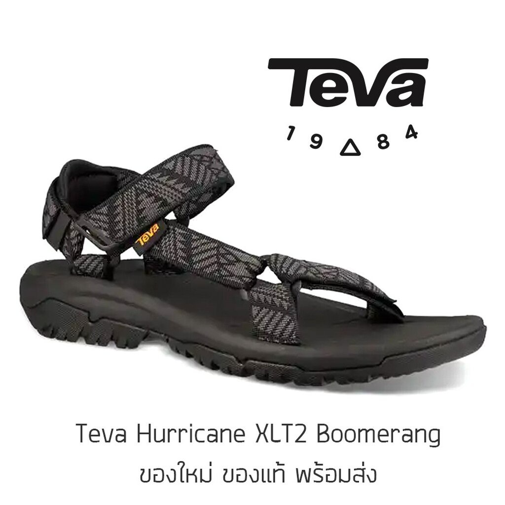 รองเท้าแตะรัดส้น TEVA Hurricane XLT2 Women - Boomerang Black รองเท้า Outdoor ของแท้ พร้อมส่ง รองเท้า