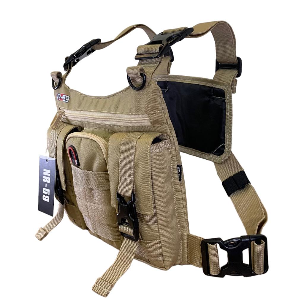 ยุทธวิธีผู้ชาย CHEST BAG/TACTICAL CHEST BAG/CHEST BAG/CHEST BAG/ARMY CHEST BAG/Mens CHEST BAG/ORIGINAL NR-59