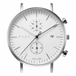 KNOT | นาฬิกาข้อมือ Chronograph ของแท้ (ผลิตในประเทศญี่ปุ่น ) Made in Japan รุ่น CC-39SVWH