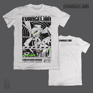 เสื้อยืดผ้าฝ้ายพิมพ์ลายแฟชั่น [ Special ] เสื้อยืด EVANGELION type 01 V3 ออกแบบเอง (XS-5XL)