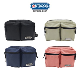 OUTDOOR PRODUCTS (LS BAGS) DOUBLE POCKET WAIST BAG กระเป๋าคาดอก StyleOD225016