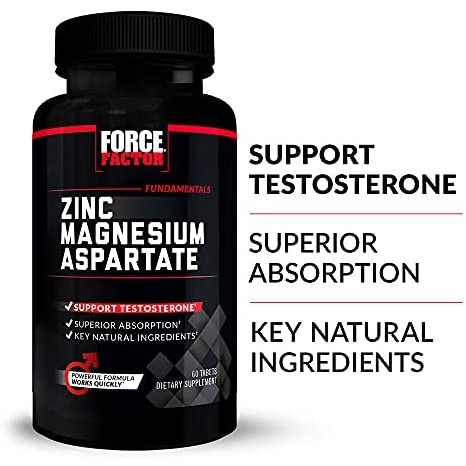 สินค้าพร้อมส่ง*ZMA, Zinc Magnesium Aspartate ซีเอ็มเอ