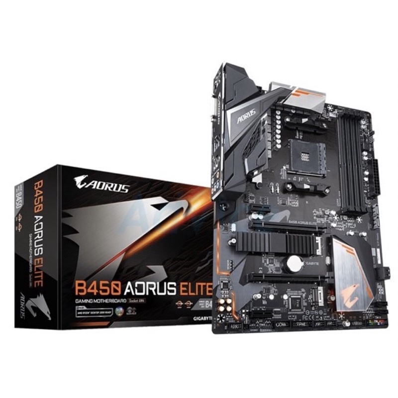 MAINBOARD AM4 GIGABYTE B450M AORUS ELITE