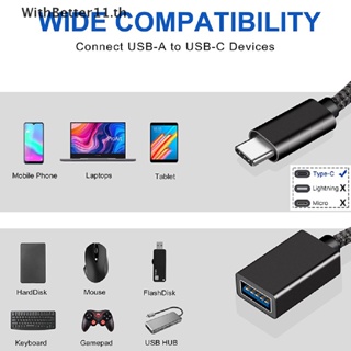 Better USB A To Type C Adapter Type-c Adapter Cable Micro USB C OTG USB-C Male To USB-A Female Type-c Mobile Tablet Download To USB Flash Disk Adapter .
