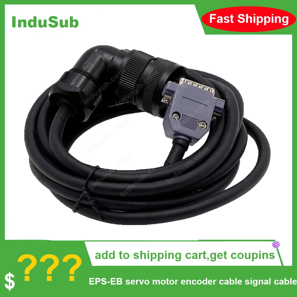 SZ BC-002-3M BC-002-5M BC-002-8M BC-002-10M BC-002-15M EPS-EB เซอร์โวมอเตอร์ encoder สายสัญญาณ 3 M 5