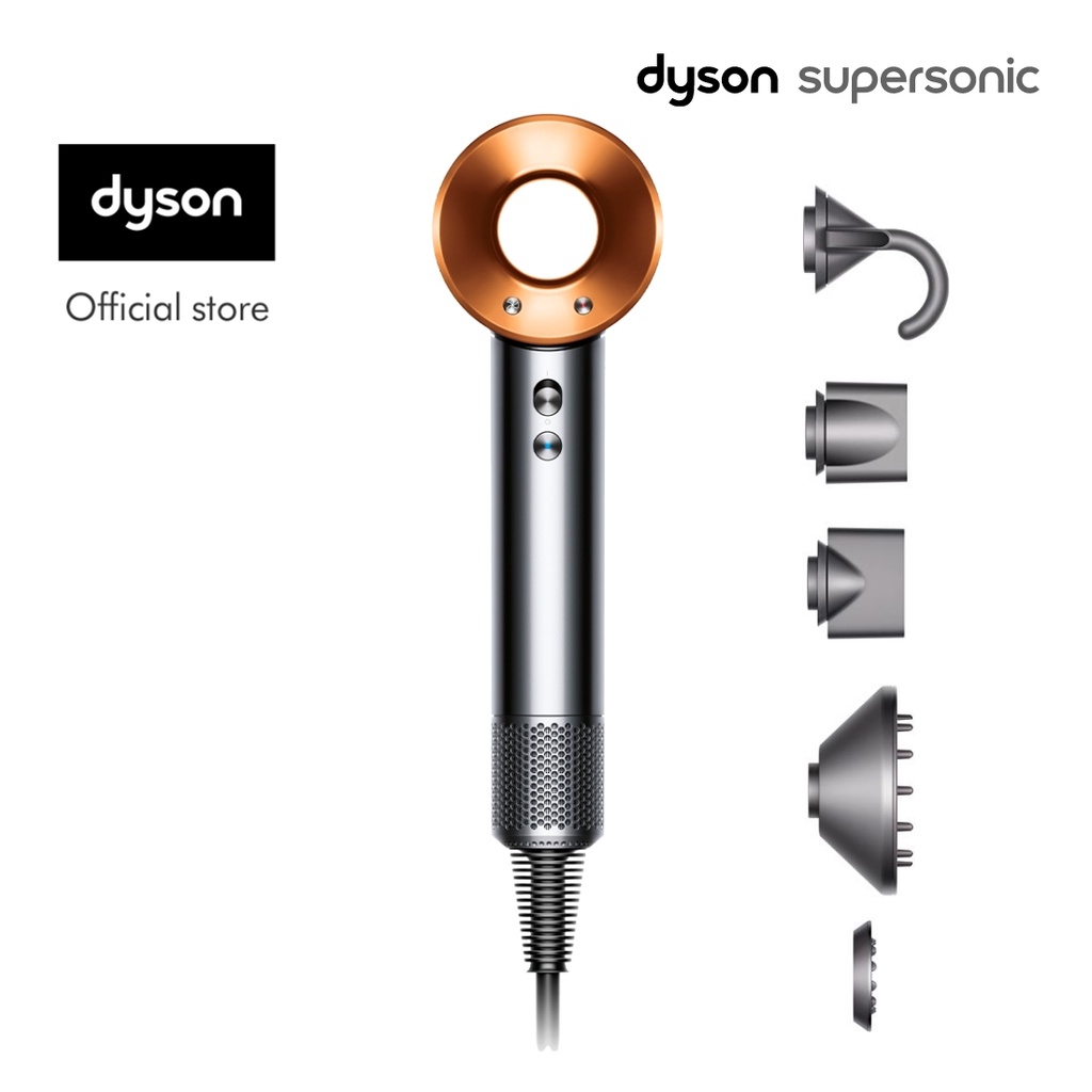 Dyson Supersonic ™ Hair Dryer HD08 (Nickel/Copper) ไดร์เป่าผม สีนิกเกิล คอปเปอร์