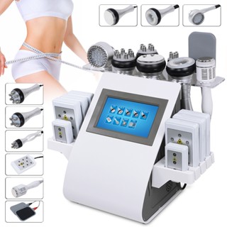 New Arrival  40K  9In1 Ultrasonic Cavitation Vacuum Radio Frequency Laser Body Shape Lipo Laser Slimming Machine for Hom