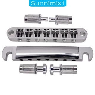 [Sunnimix1] อานสะพานสายกีตาร์ไฟฟ้า 7 สาย สีดํา