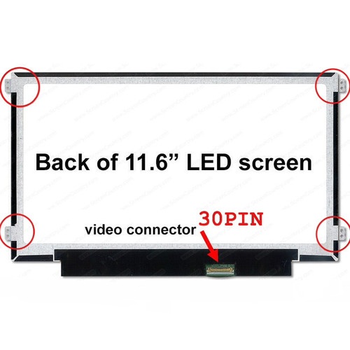LCD LED Dell Inspiron P24T001 P24T003 P25T002 11.6 นิ้ว Slim 30 พิน