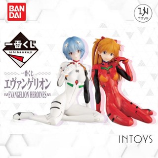 ขายคู่ 2in1 -​ Ichibankuji EVA Evangelion heroines​ A prize Asuka Shikinami Langley figure / B prize Ayanami Rei figure