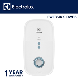 ELECTROLUX อีเลคโทรลักซ์ เครื่องทำน้ำอุ่น กำลังไฟฟ้า 3,500 วัตต์ รุ่น EWE351KX-DWB6 สีขาว