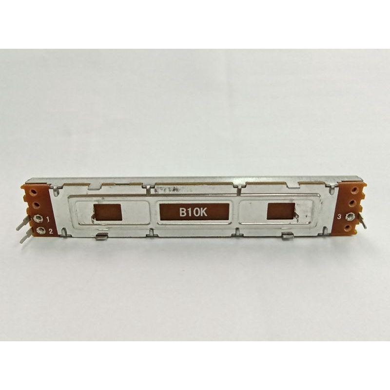 วอลลุ่มสไลด์ B10K 3 ขา แบบmono / B10K 6 ขา แบบstereo / ยาว 88 มิล