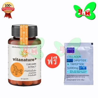 vitanature+ Curcumin Extract with Ginger Extract ไวตาเนเจอร์พลัส สารสกัดขมิ้นชันผสมสารสกัดขิง