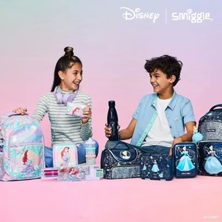 Smiggle กระเป๋าเป้สะพายหลัง คลาสสิก คอลเลกชัน ล่าสุด ดีไซน์ Smiggle