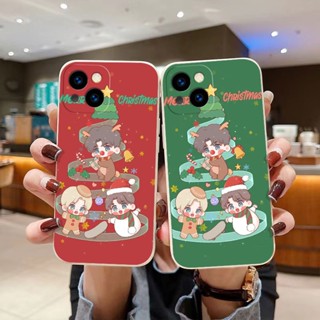 M1 เคสโทรศัพท์มือถือแบบนิ่ม กันกระแทก ลายคริสต์มาส สําหรับ Huawei P20 P30 Lite Pro Honor 50 Lite X6 X7 X8 X9 70 7S 8A 9S