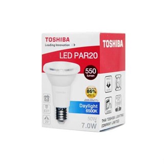 หลอดไฟ LED TOSHIBA ขั้ว E27 แสงเดย์ไลท์