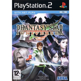 Phantasy Star Universe (Europe) PS2 แผ่นเกมps2 แผ่นไรท์ เกมเพทู