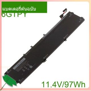 New แท้จริง แบตเตอรี่โน้ตบุ๊ค 6GTPY 11.4V/97Wh For Precision 5510 XPS 15 9550 9560 9570 6GTPY 5XJ28