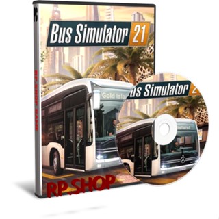 แผ่นเกมคอม PC - Bus Simulator 21 เกมขับรถบัส