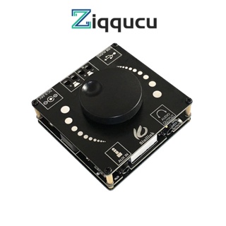 Ziqqucu บอร์ดขยายเสียงสเตอริโอดิจิทัล บลูทูธ 5.0 50WX2 3.5 มม. AUX USB APP AP50L