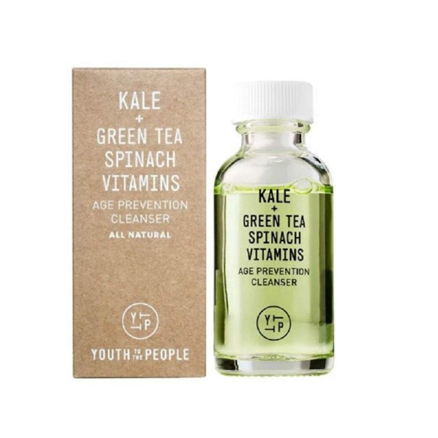 แท้💯% [Sephora US/เช็คใบเสร็จได้] Youth To The People Kale + Green Tea Spinach Vitamins Superfood Cleanser 15ml
