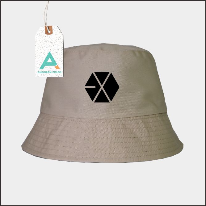 EXO EXOL Reversible Bucket Hat เกาหลี Kpop Bucket Hat สําหรับผู้ชายและผู้หญิง