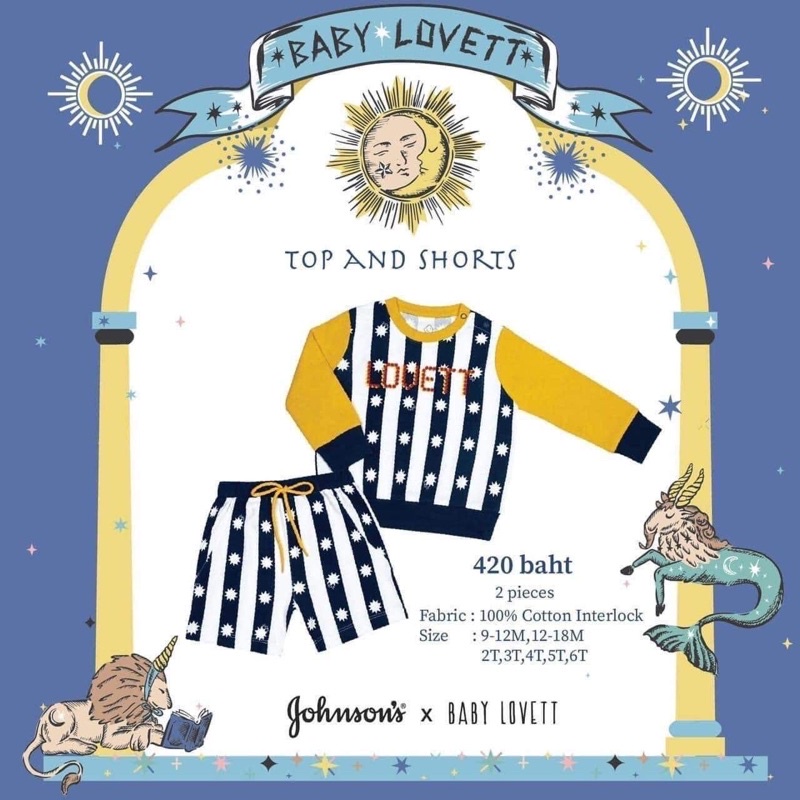 Babylovett A starry night story collection size  3T New No01