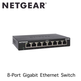 Netgear 8 port Gigabit Ethernet Switch Unmanged Switch (GS308)