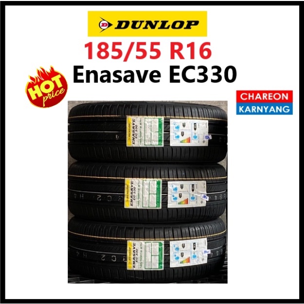ยางDunlop Enasave EC330 size185/55 R16 ปี24 จำนวน *1เส้น*