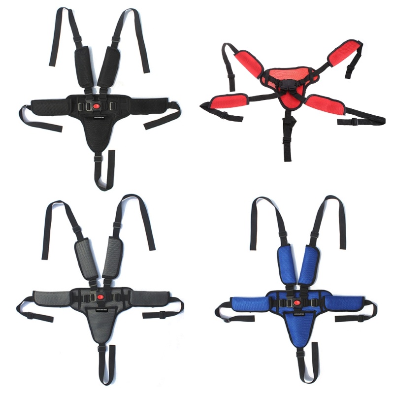 AB Baby for Safety Strap Universal 5 Point Tollder สําหรับเข็มขัดนิรภัยสําหรับ Stroll