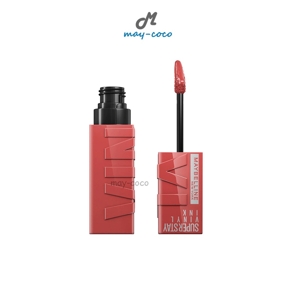 ถูก/แท้/มีไลฟ์ (มีสีใหม่) ลิป Maybelline Superstay Vinyl Ink Lip ลิปไวนิล เมย์เบลลีน ติดทน จูบไม่หลุด