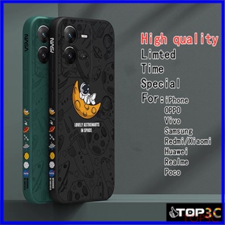 เคส Vivo V25 เคส Vivo Y35 เคส Vivo V25 Pro เคส Vivo V25E V21 V17 V15 V11i V11 V23E V23 V20 Pro V20 SE V19 เคสโทรศัพท์มือถือ ลาย nasa Master Edition สําหรับ TKR