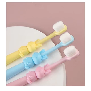 พร้อมส่งจากไทย แปรงสีฟันเด็กขนนุ่ม 10000 เส้นใย มี3ลายให้เลือก