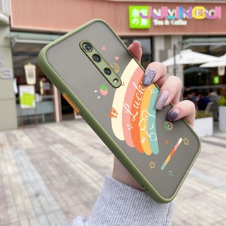 เคสโทรศัพท์มือถือแบบแข็ง ใส กันกระแทก ลายสายรุ้งนําโชค แฟชั่น สําหรับ Xiaomi MI 9T 9T Pro Redmi K20 K20 Pro