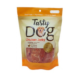 Pet8 Tasty Dog Treats Chicken Jerky ขนมสุนัข สันในไก่กรอบ 280 G