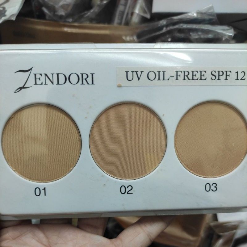 ถาดแป้ง zendori 3 สี