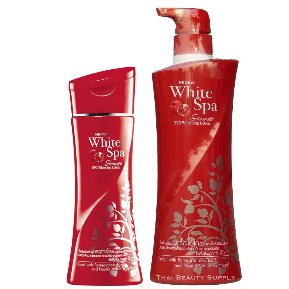 โลชั่น ไวท์สปา ซัมเมอร์ มิสทีน MISTINE WHITE SPA SUMMER UV3 WHITENING LOTION