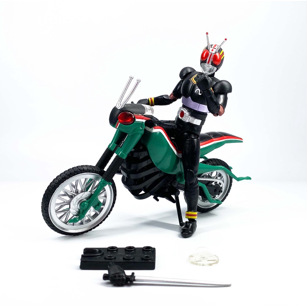 Shodo Shodo-X5 Black + Battle Hopper มดแดง kamen rider masked rider มาสค์ไรเดอร์ SHODO X มือ2 02