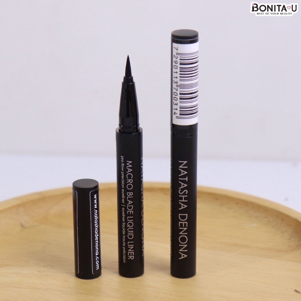 Natasha Denona Macro Blade Liquid Liner 0.15 ml. - Black อายไลเนอร์ สีดำ หัวแปรงนิ่ม