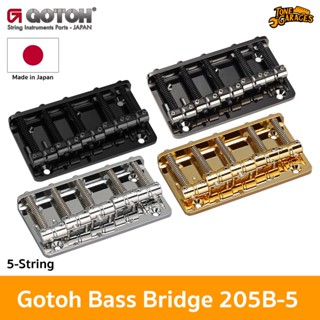 Gotoh 205B-5 Bass 5 String Bridge หย่องเบสไฟฟ้า 5 สาย Made in Japan