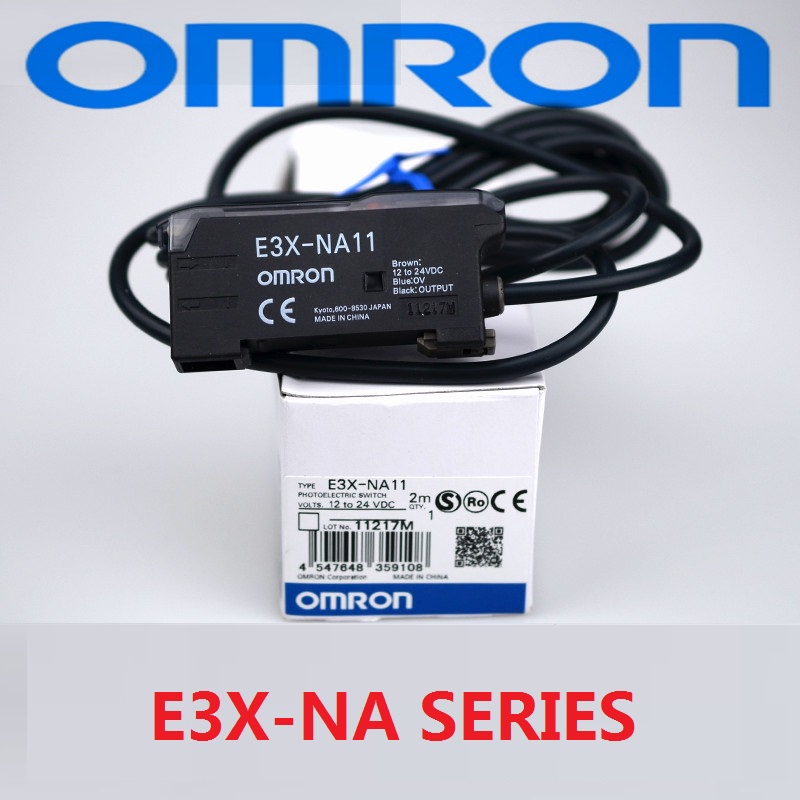 YTH ใหม่และ Omron Simple Fiber Amplifier Units E3X-NA11 2M E3X-NA41 2M E3X-NA11F 2M E3X-NA41F 2M