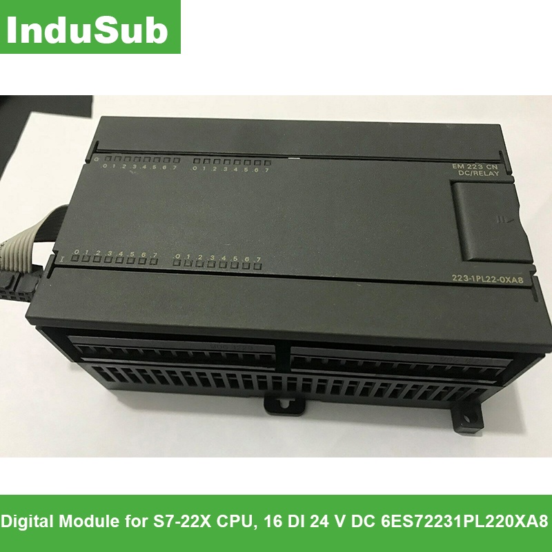 SZ 6ES7 223-1PL22-0XA8 S7-200 โมดูลดิจิตอล 8I/8O รีเลย์ประเภท EM223 6ES7 223-1PH22-0XA8 โมดูลขยาย 16