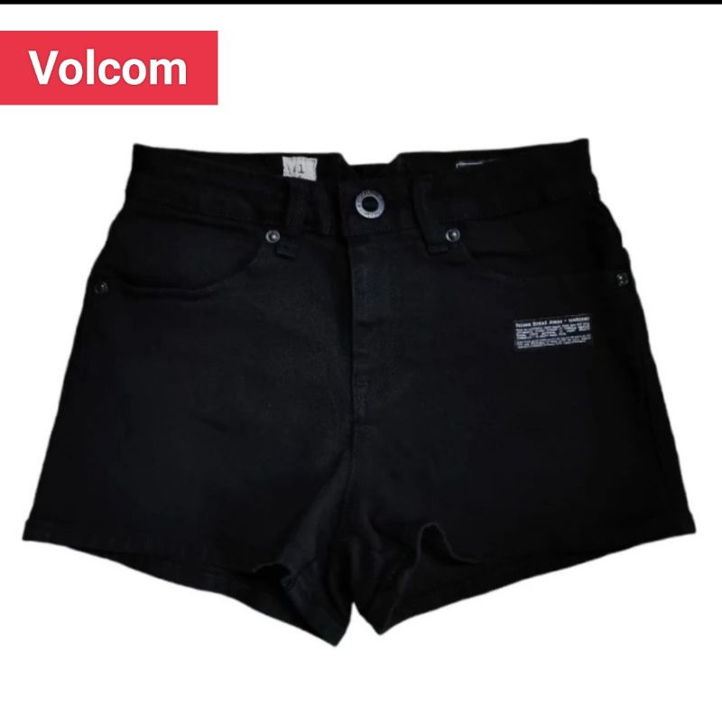 กางเกงยีนส์ขาสั้น Volcom Jeansเอว 24"25"
