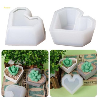 Wonder Flower Pot Silicone Mold Diy Succulents Concrete Flower Pot Plaster Cement Mold