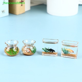 Newsandthen Dollhouse Mini Fish  DIY Resin Transparent Goldfish s Miniature Decor Nice