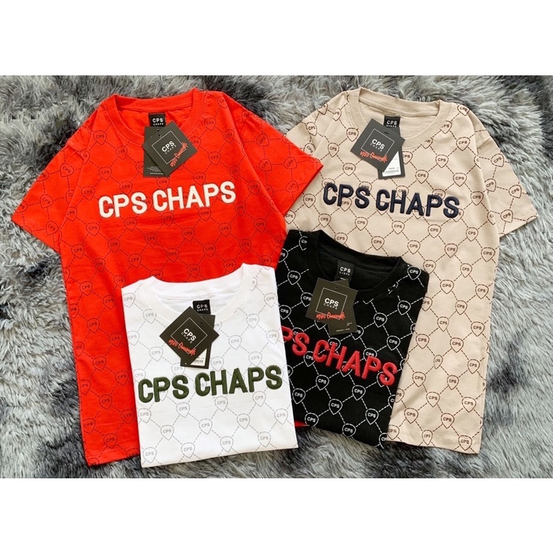เสื้อยื้ดแขนสั้นCPS(พี่โชครถแห่)งานปักตัวนูนNo.74มีเก็บปลายทางค่ะ