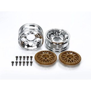 [อะไหล่รถบังคับ] TAMIYA 50548 SP.548 2-Piece Mesh Wheels (1 Pair, 4WD/FWD Touring &amp; Rally Car) อะไหล่ทามิย่าแท้ Rc