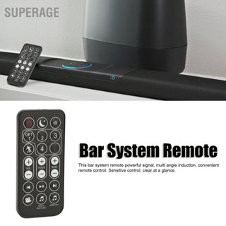 Superage RE6915 Replacement Remote Control Compatible for Polk Soundbar System 1 RE8114 RE8112 RE69151